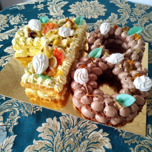Number Cake Personnalisable – 10 à 20 parts