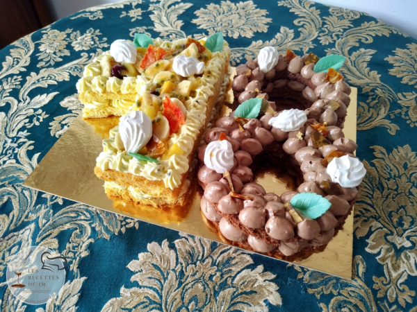 Number Cake Personnalisable – 10 à 20 parts
